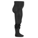 Cotton Tights With Side Bow | Limited Styles