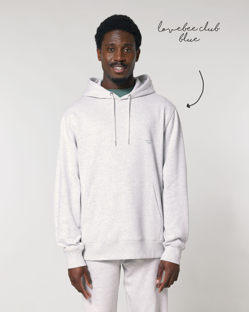 LoveBee Adult Hoodie | Grey Melange