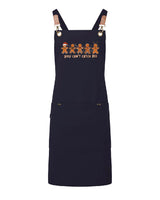 Santa Face Adult Clip ‘n’ Clasp Cross-Back Apron