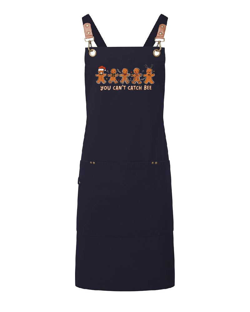 Santa Face Adult Clip ‘n’ Clasp Cross-Back Apron