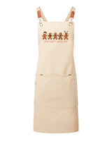 Santa Face Adult Clip ‘n’ Clasp Cross-Back Apron