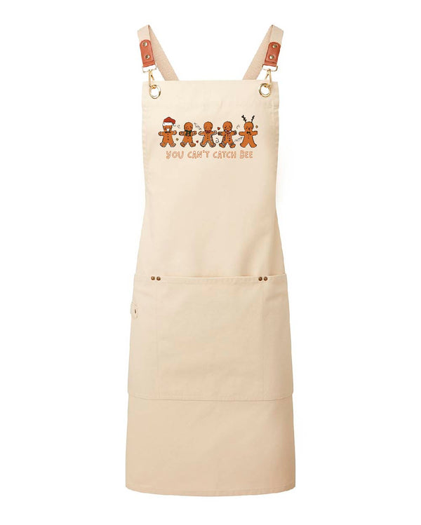 Santa Face Adult Clip ‘n’ Clasp Cross-Back Apron