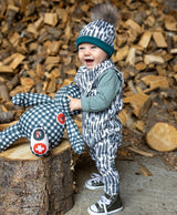 Among The Pines Long Romper