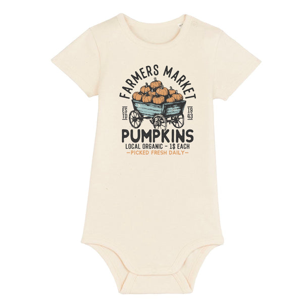 Farmers Market Halloween Baby Tops