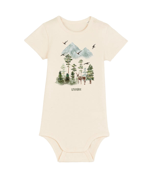Stag Mountain Design Baby Bodysuits, T-Shirts, Hoodies, Sweatshirts