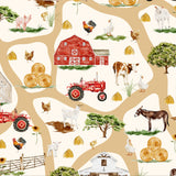 Barn Life Teddy Blanket