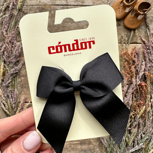 Grosgrain Hair Bow | Black