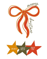 Merry Bow Design T-shirt, Hoodies and Sweatshirts