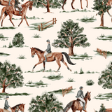 Equestrian Baby Quilt