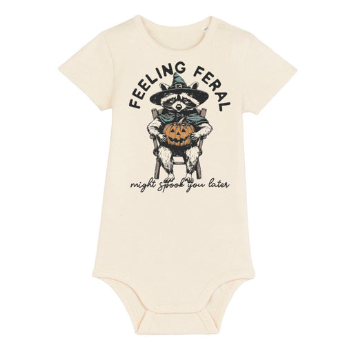 Feeling Feral Halloween Baby Tops