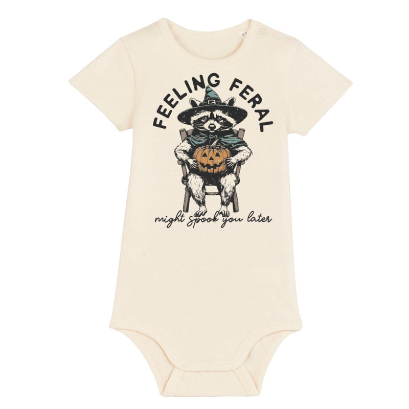 Feeling Feral Halloween Baby Tops