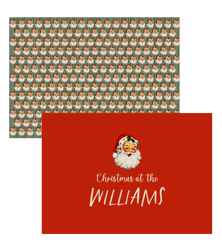 Santa Stripe Childrens Quilt