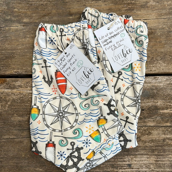 Perfectly Imperfect #43 | Life at Sea Cuffed Shorts | Various Sizes