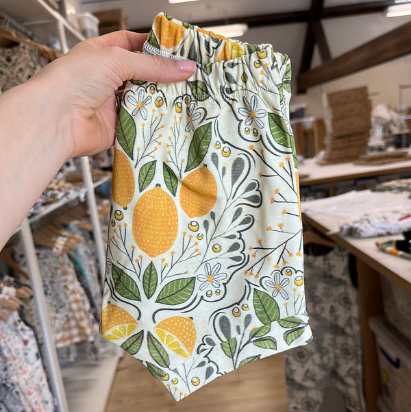 Lemons Cuffed Shorts | Ready To Post