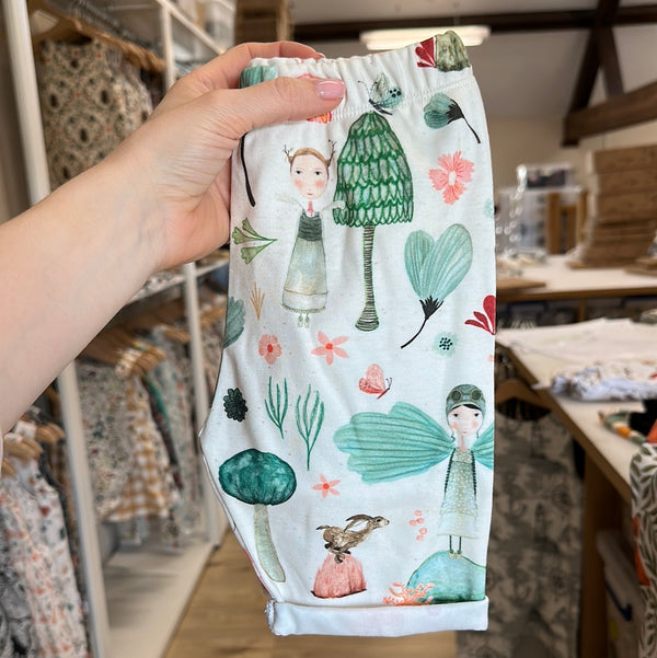 Flora And Fauna Slim Rolled Shorts | Ready To Post