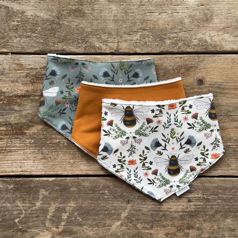 Bee 3 Set Dribble Bibs