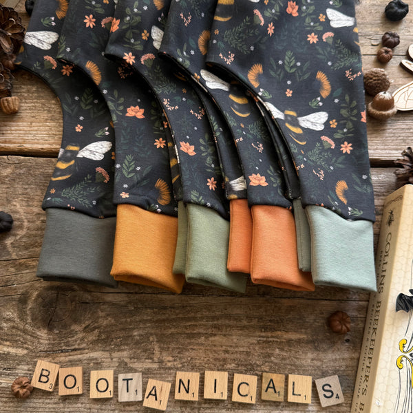 Dark Bee & Boo-tanicals Long Romper