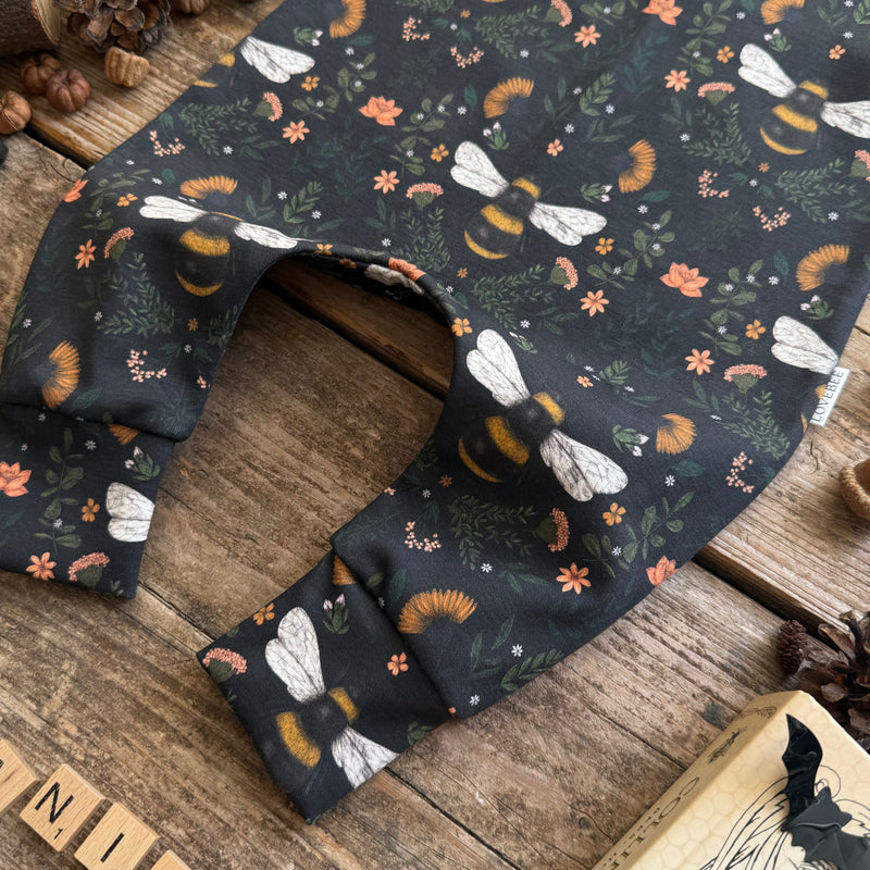 Dark Bee & Boo-tanicals Long Romper