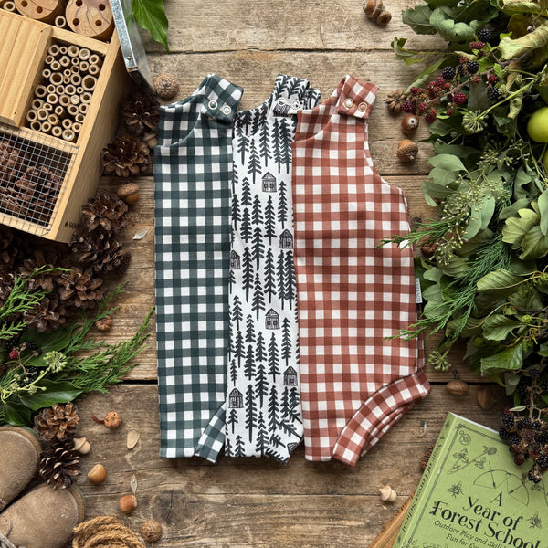 Among The Pines Bloomer Romper