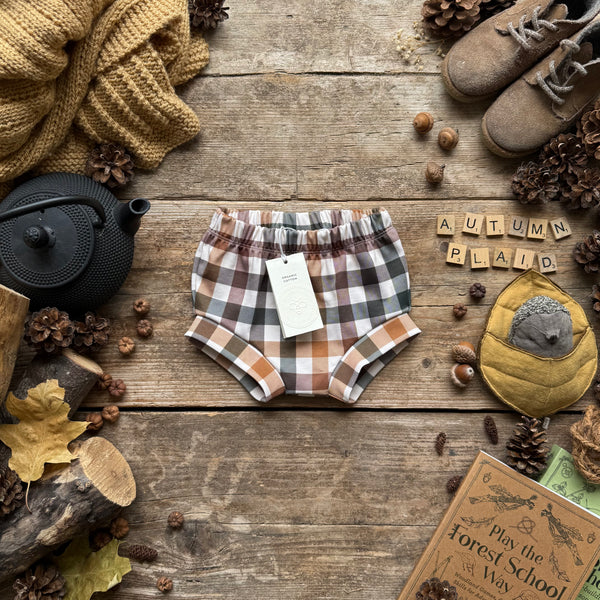 Autumn Plaid Bloomer