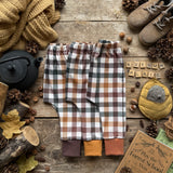 Autumn Plaid Slim Leggings