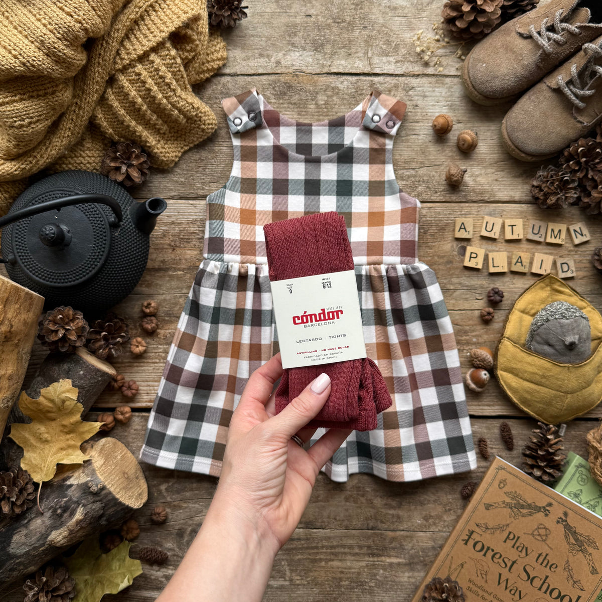 Autumn Plaid Dress Bundle – LoveBeeBaby