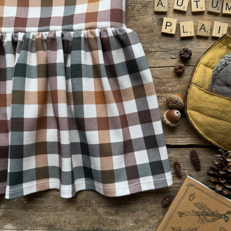 Autumn Plaid Dress