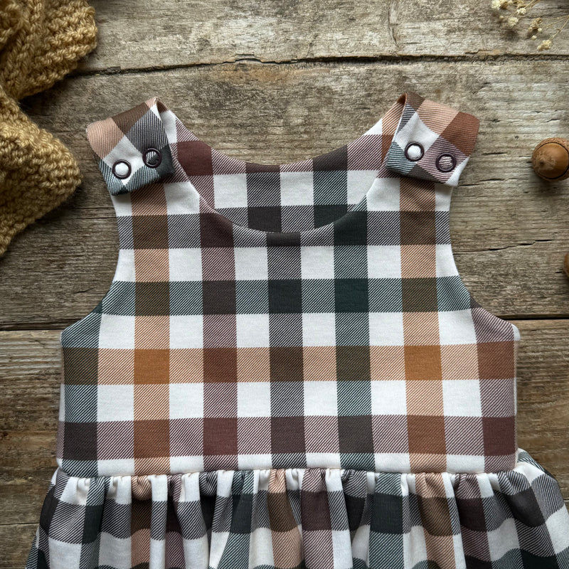 Autumn Plaid Dress