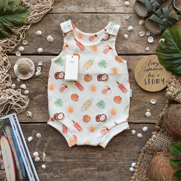Beach Vibes Bloomer Romper | Ready To Post