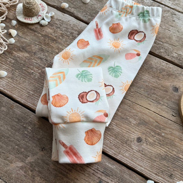 Beach Vibes Slim Leggings | Ready To Post