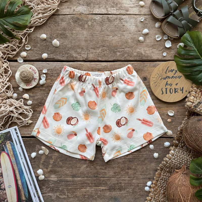 Beach Vibes Summer Short Set