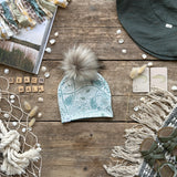 Summer Printed Bobble Hat | Sample SALE