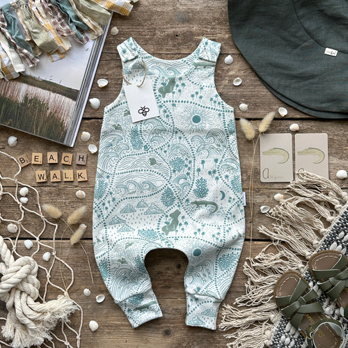 Beach Walk Long Romper