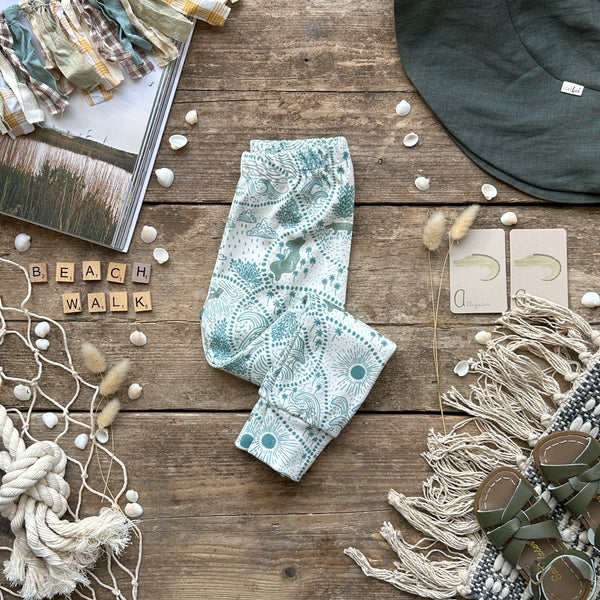 Beach Walk Slim Fit Leggings | Ready To Post