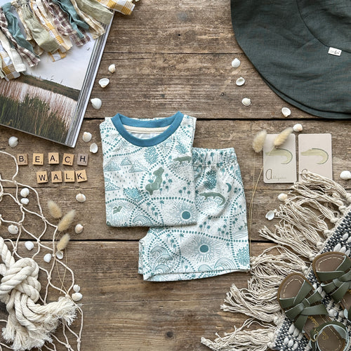 Beach Walk BeeJamas | Summer Short