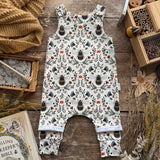 Bee And Botanicals Short Romper | Stock