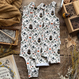 Bee And Botanicals Short Romper | Stock