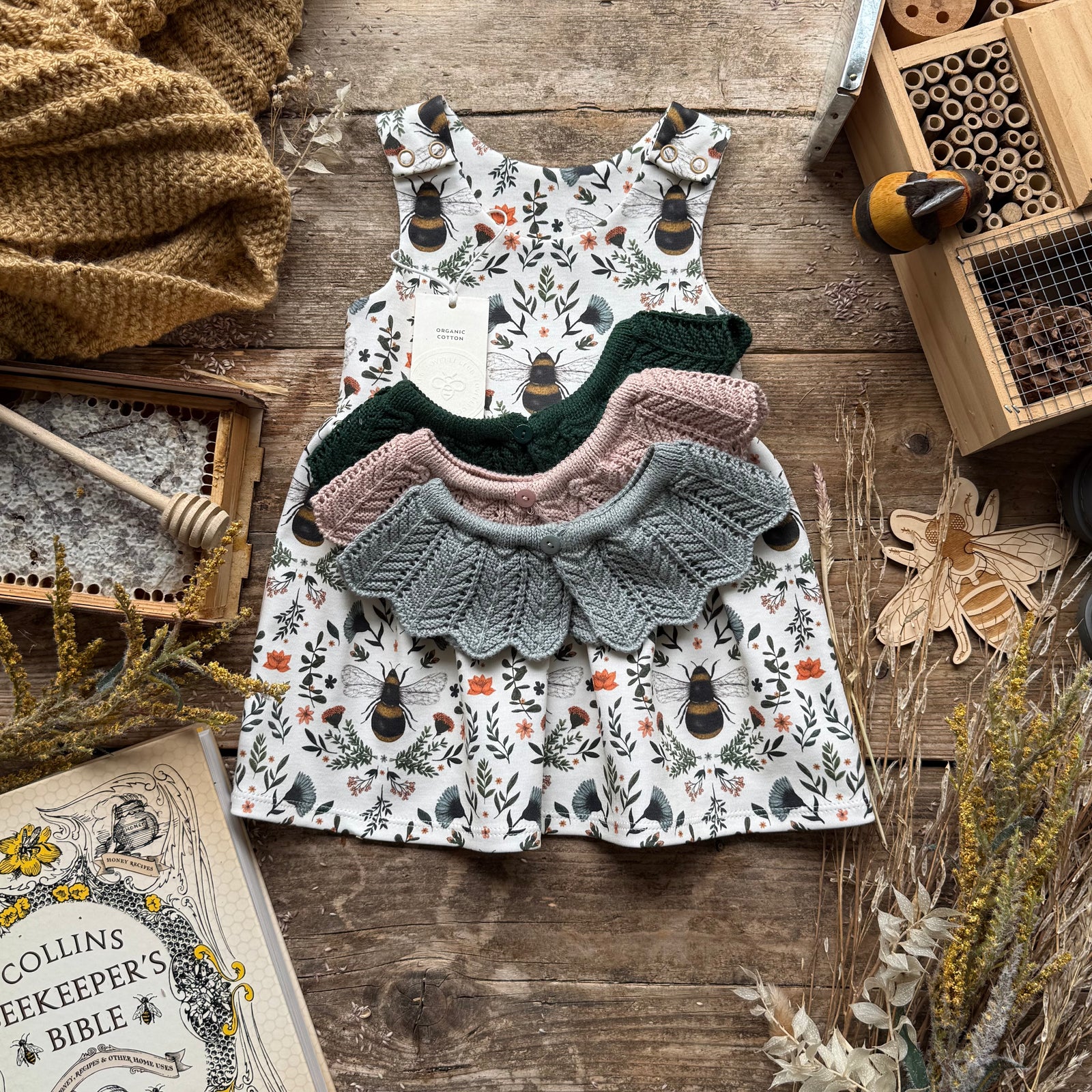 Bee and Botanicals Dress – LoveBeeBaby