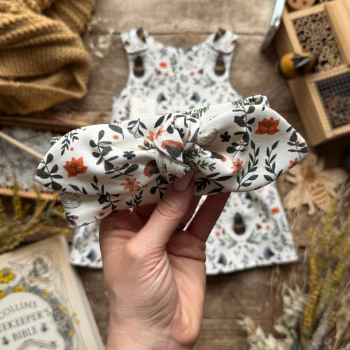 Bee and Botanicals Knot Bow Headband