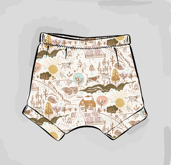 BeeKeeper's Cottage Cuffed Shorts