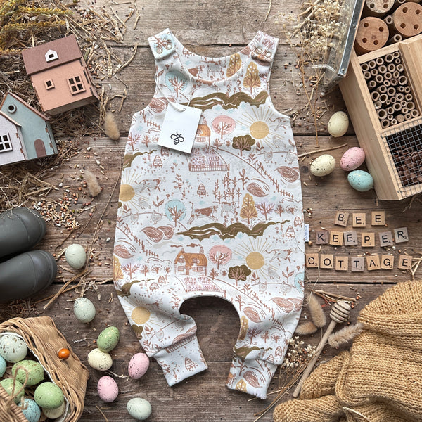 Beekeeper's Cottage Long Romper | Ready To Post