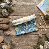 Blue Fox Mountain Printed Snood