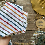 Boardwalk Stripe Dribble Bib