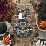 Boo, Bark & Bats Bloomer Romper