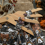 Boo, Bark & Bats Footed Romper