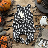 Boo Crew Footed Romper