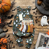 Midnight Mischief Long Romper