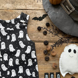 Boo Crew Footed Romper