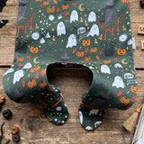 Midnight Mischief Footed Romper