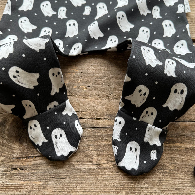 Boo Crew Footed Romper